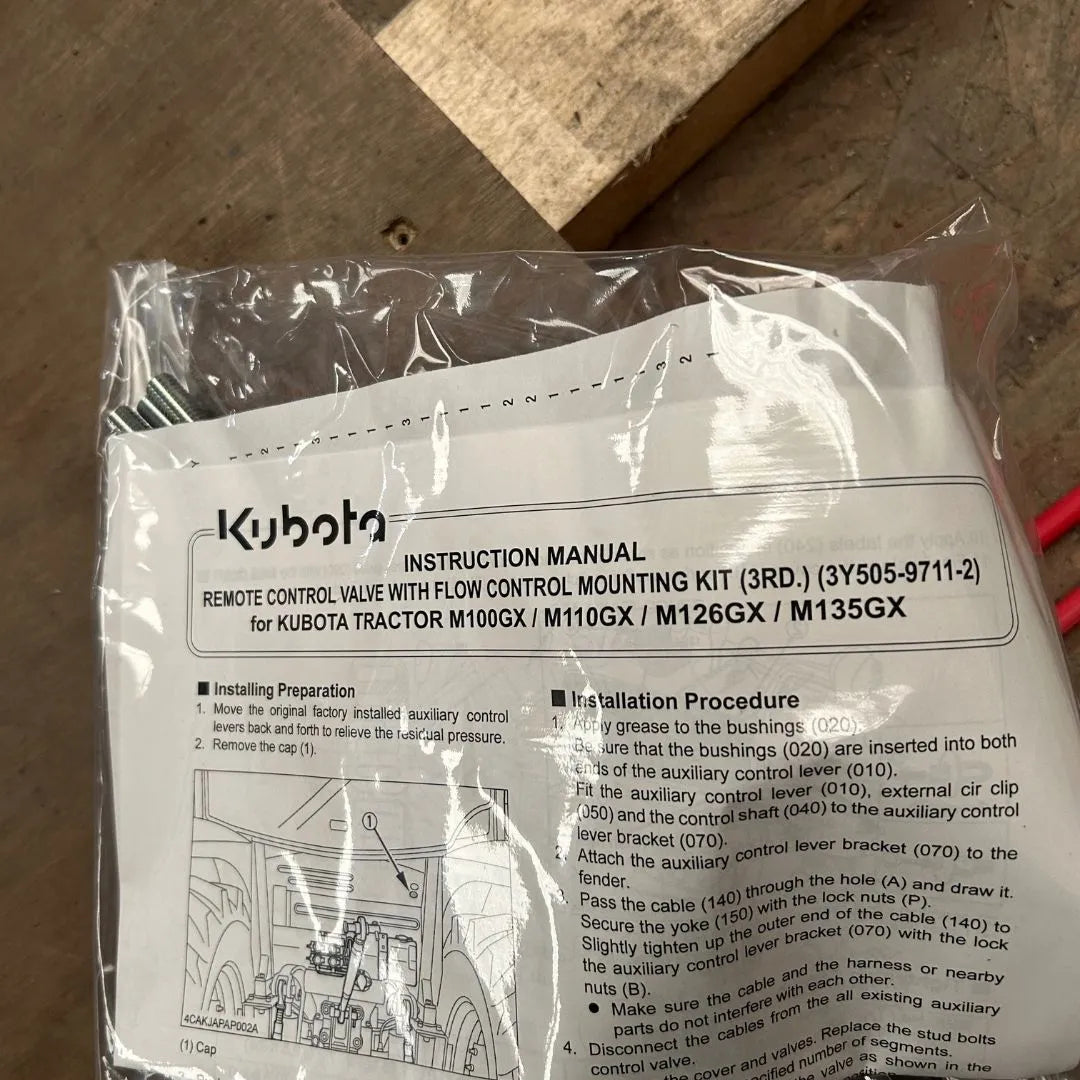3rd Lever Valve For M7629 + SCD FC Valve M7683 (kit)
