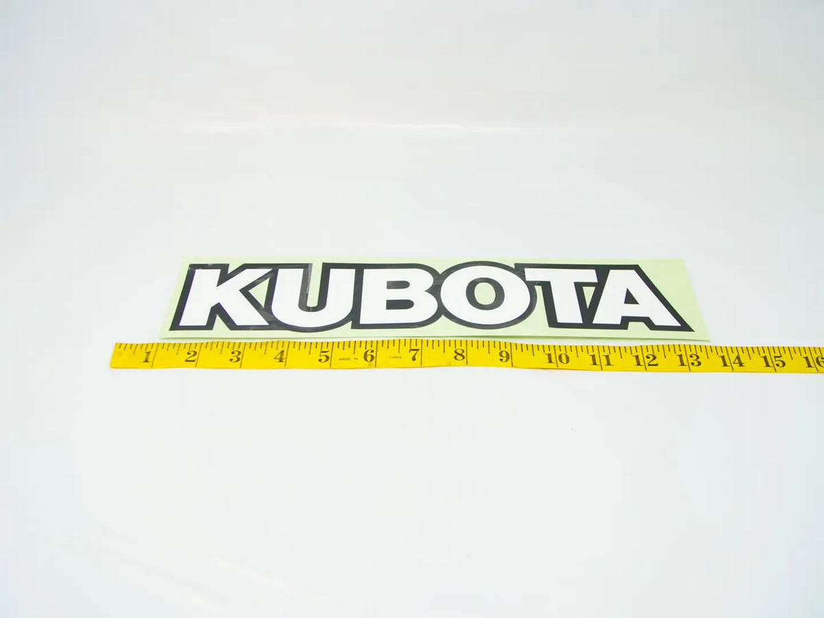 Kubota Decal 76611-47694 - Genuine OEM Label for Mowers, Tractors & Excavators