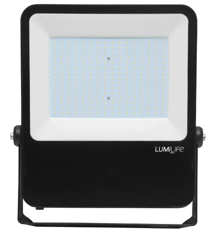 LUMILIFE 200W IP65 Floodlight | 24000 Lumens Cool White Outdoor Lighting