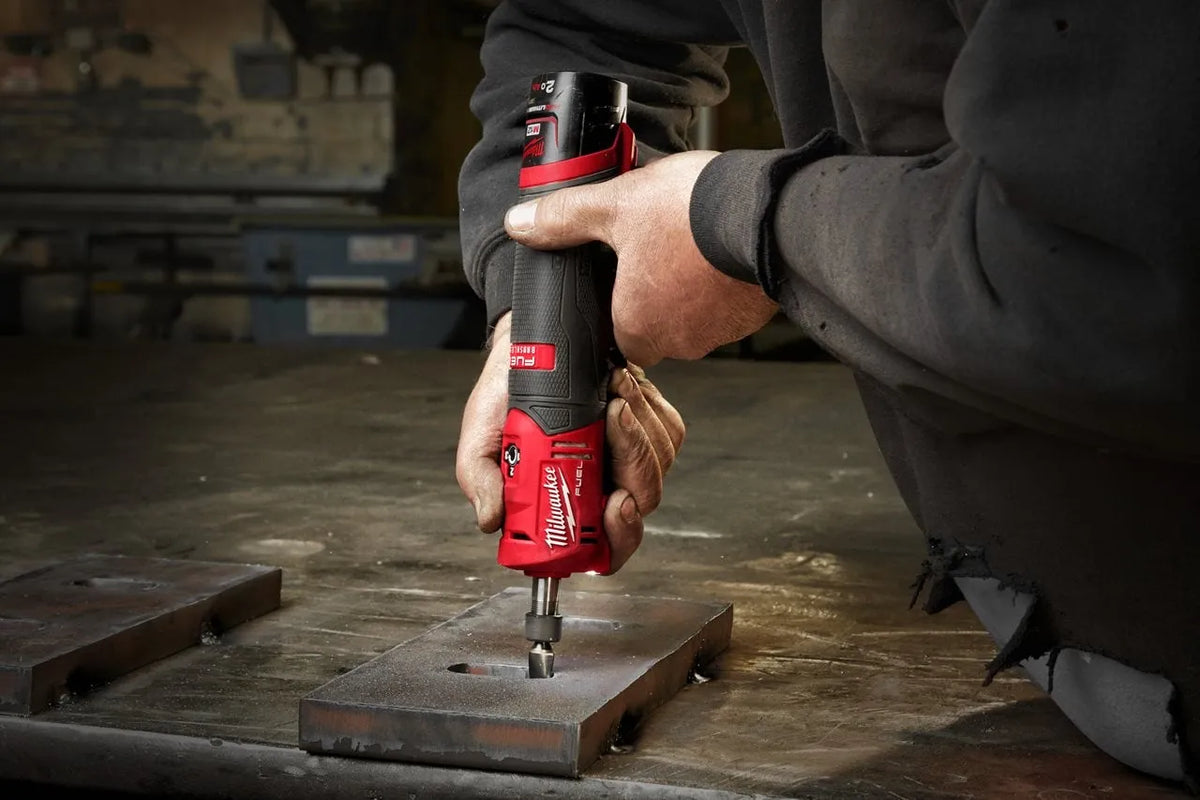 Milwaukee M12 FUEL Straight Die Grinder 12V Cordless Brushless Bare Unit (M12 FDGS-0)