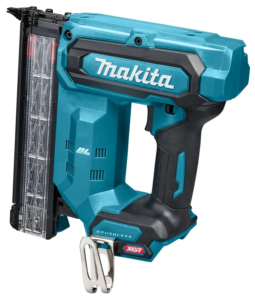 Makita FN001GD201 40mm 40V 2 x 2.5Ah Li-Ion XGT Brushless Second Fix Cordless Nail Gun | High Power & Precision