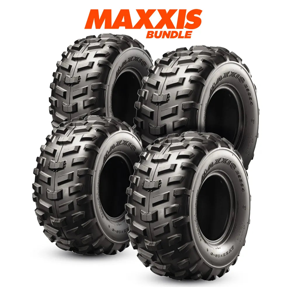 Maxxis Quad Tyre x4 Bundle - Includes 2x 25x10x12 and 2x 25x8x12 Tyres