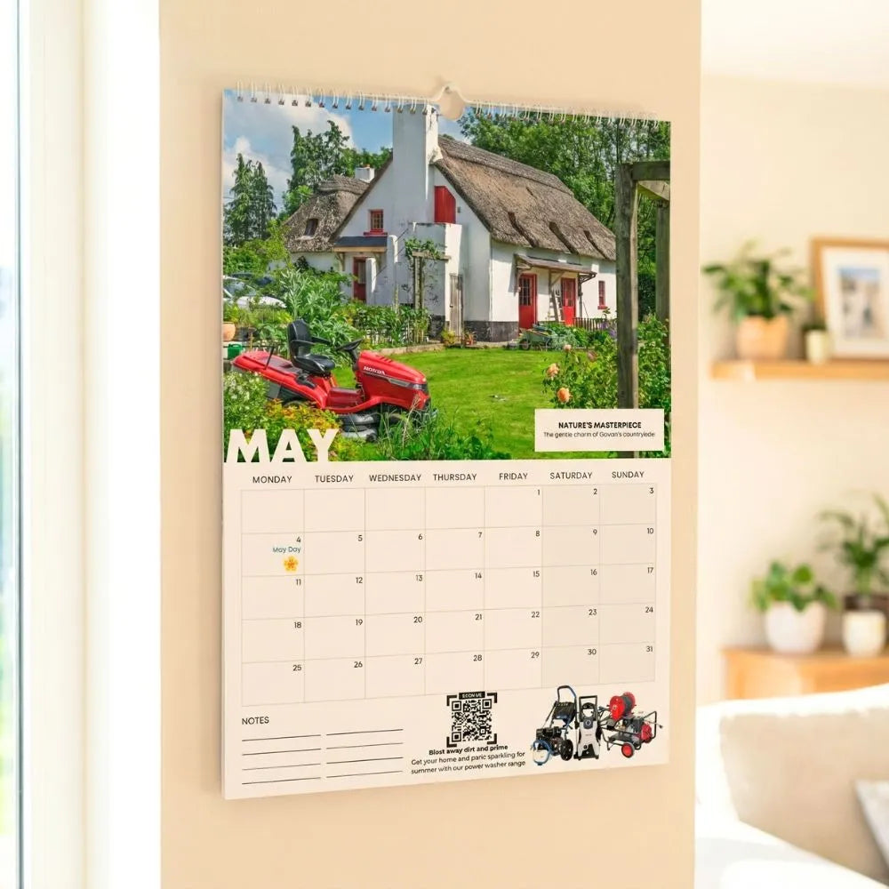 Clarkes of Cavan 2026 Calendar A3 Size