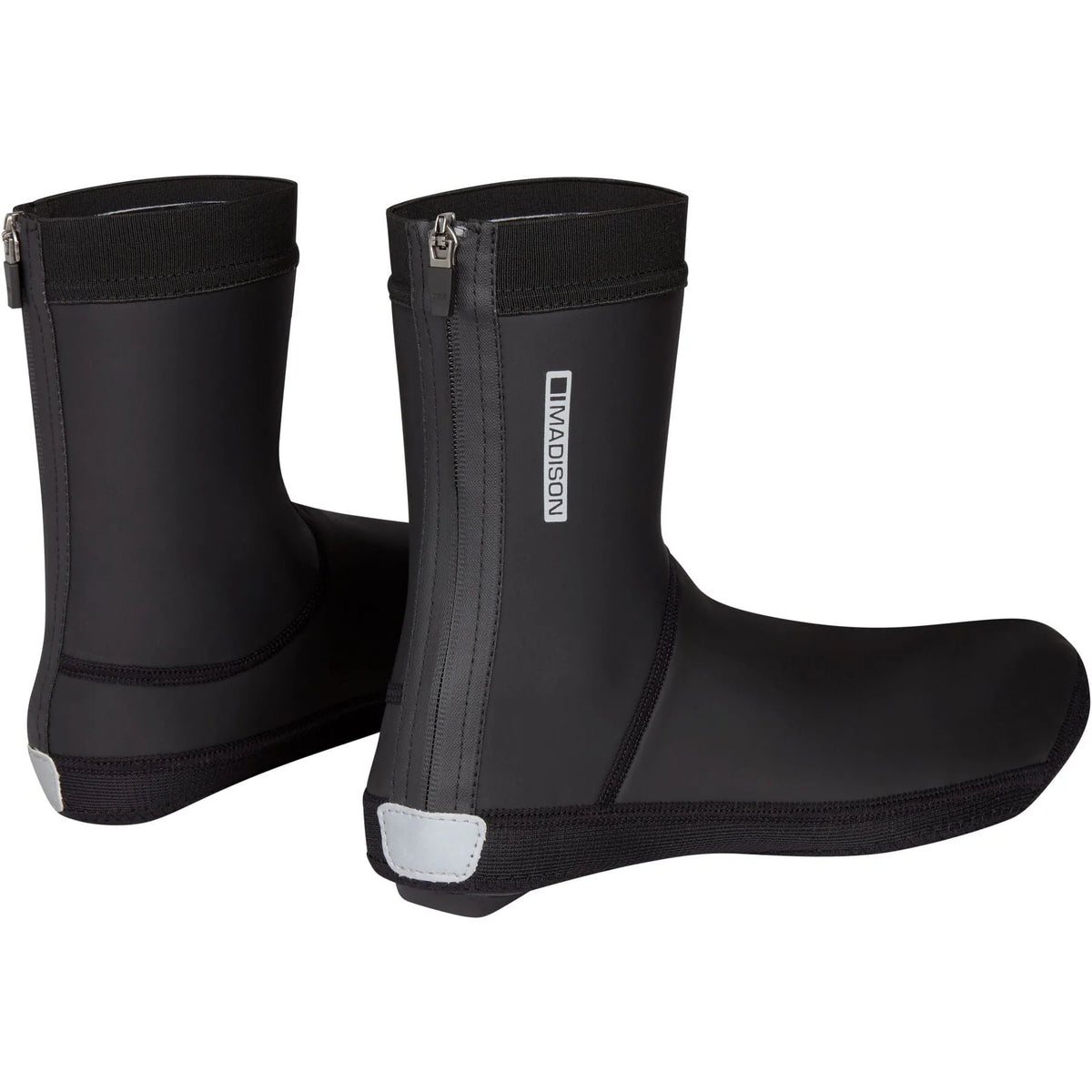 DTE Isoler Thermal Overshoes - Closed Sole, Waterproof & Windproof Black, Large