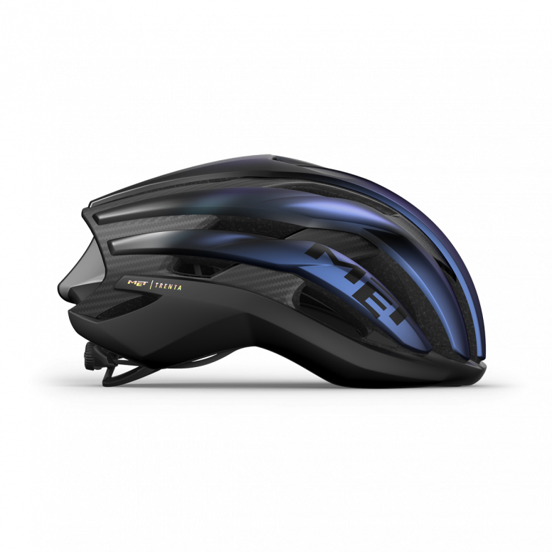 MET Trenta 3K Carbon Mips Blue Helmet 58-61cm Large | Elite Road Cycling Helmet