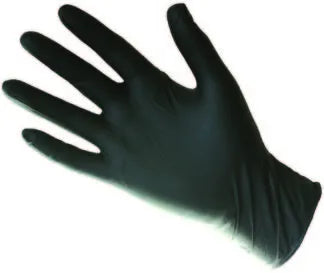 Blackthorn All Black Dairy Milking Gloves 100 Pack