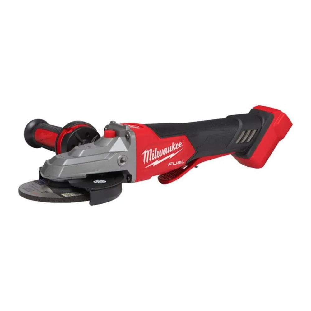 Milwaukee M18 FSAGF125XPDB‑0X FUEL 18V 125 mm Flat‑Head Angle Grinder (Bare)