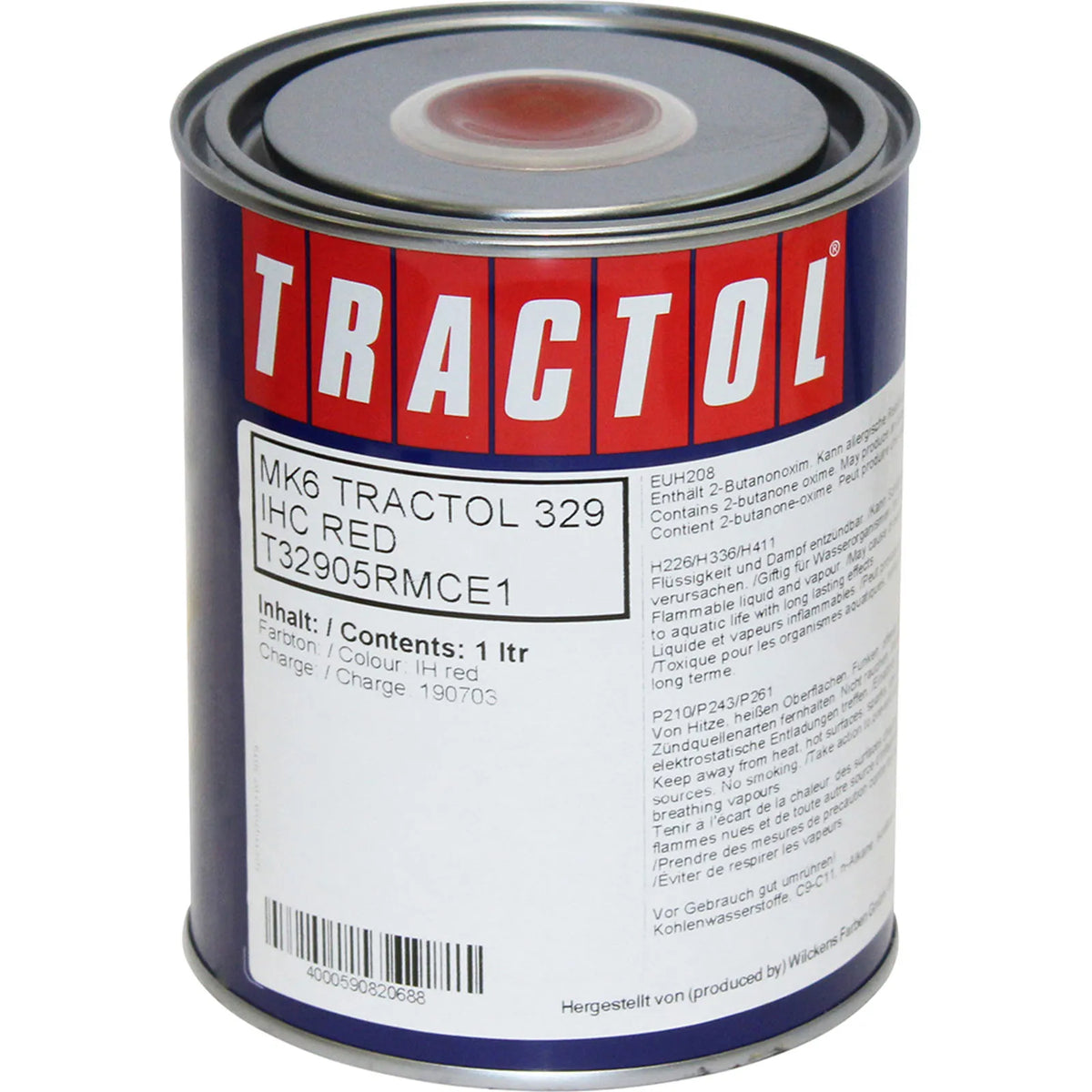 Tractol Paint 1L IHC Red - MK6