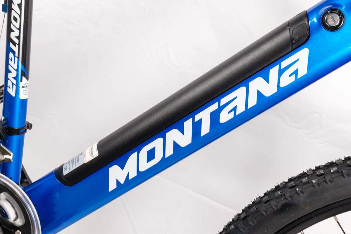 Montana Backtrail 19" Gents Blue Electric Bike