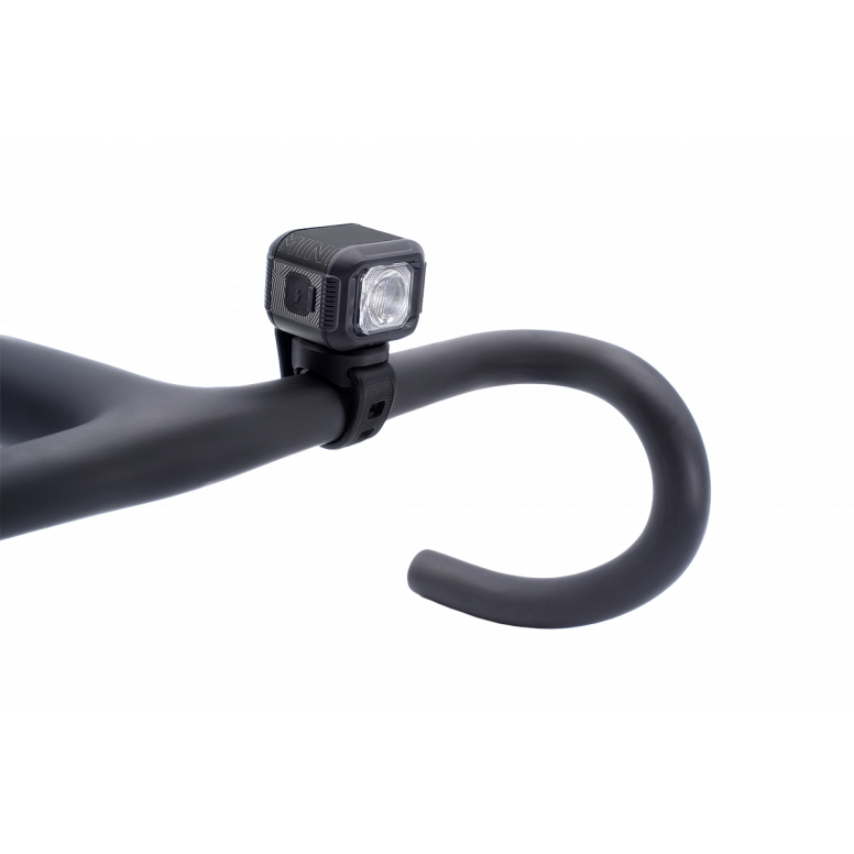 Moon Titan Mini Bike Light Black - 700 Lumen Front Light, USB Rechargeable