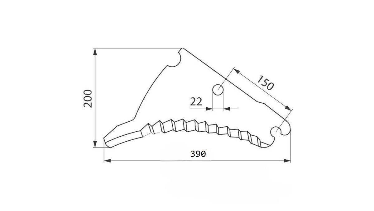 Moving Piston Knife Baler 16613168 for Deutz-Fahr Round Balers | Durable Serrated Steel Blade