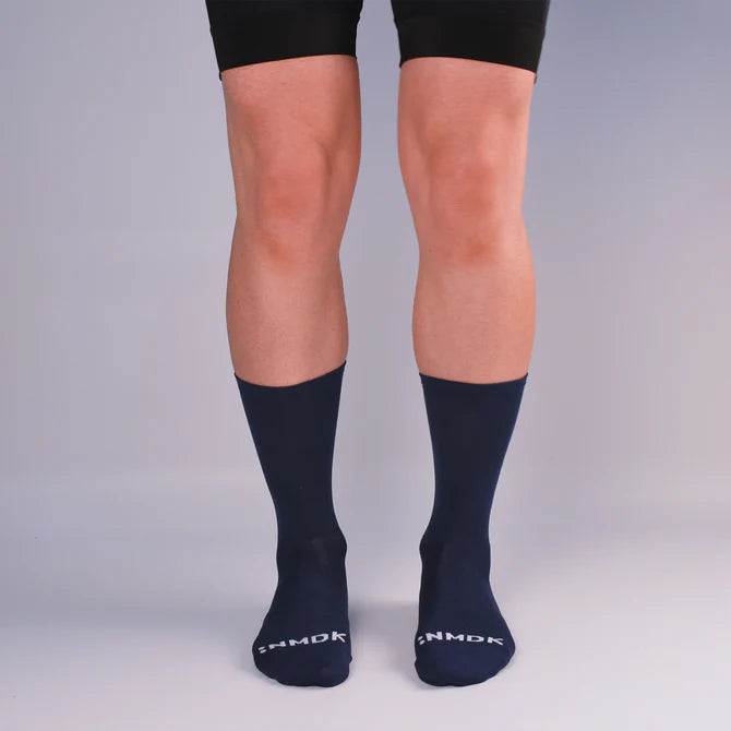 NMDK SQUADRA CORSA Performance Cycling Socks - Navy | PROLEN Thermoregulating Sock