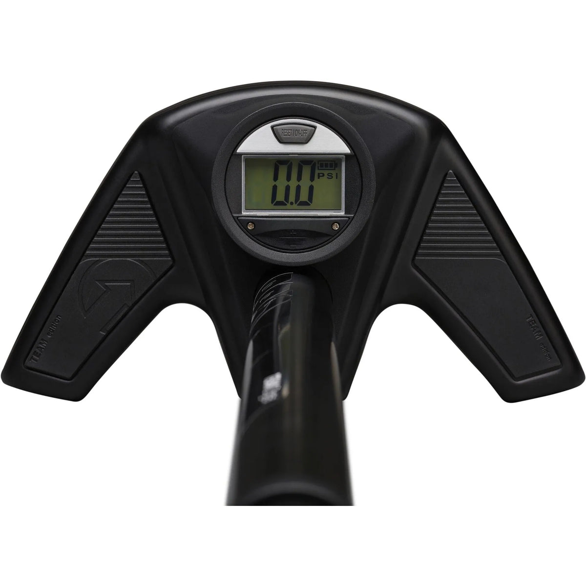Digital Team Floorpump with Precision Pressure Gauge - 160 PSI, Black