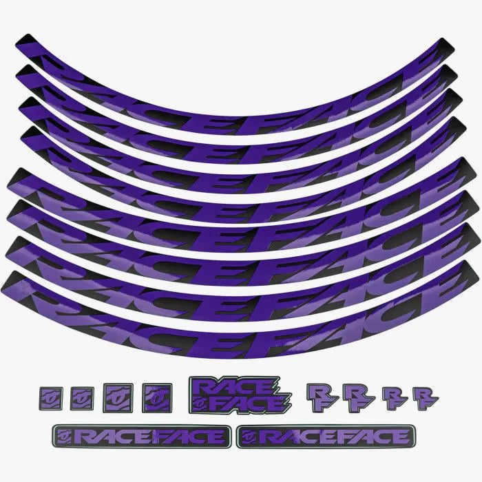Race Face Medium Offset Rim Decal Kit
