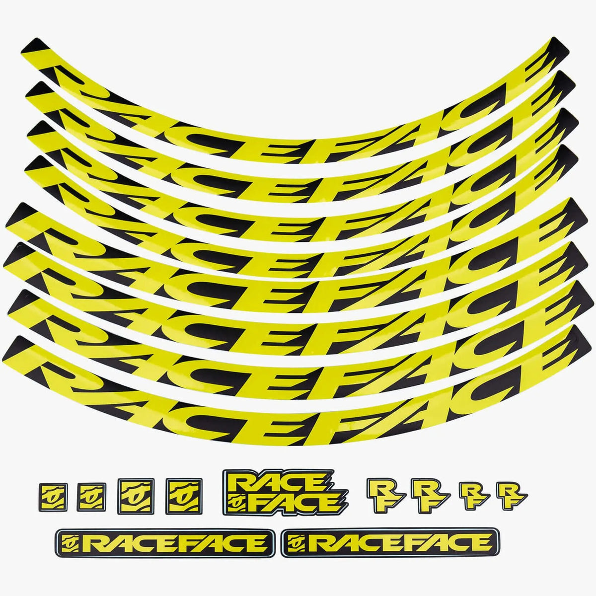 Race Face Medium Offset Rim Decal Kit