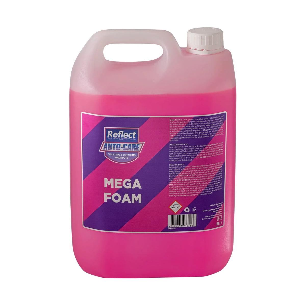 Reflect Autocare Mega Foam 5L
