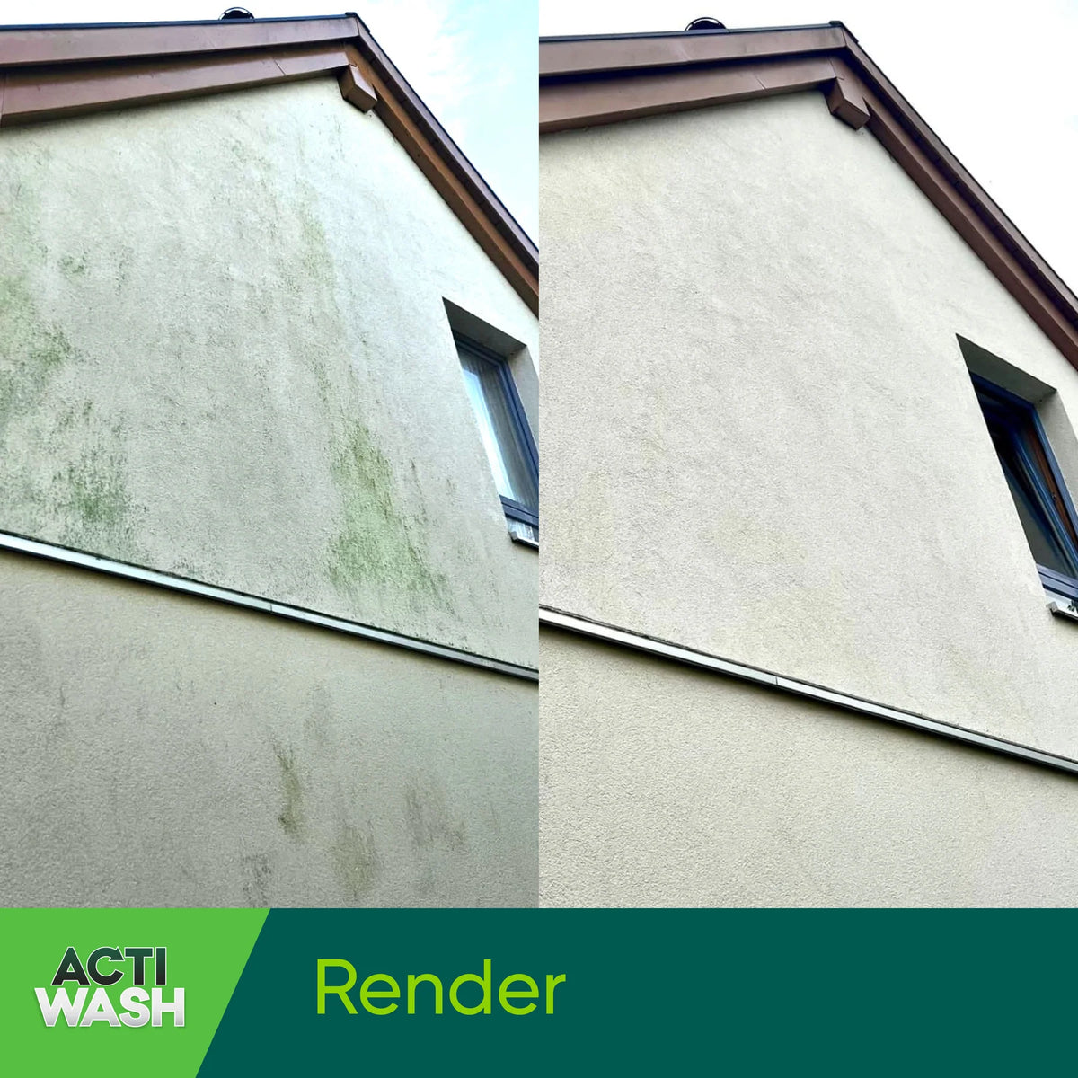 Actiwash Domestic 5L Biocide - Removes Red & Green Algae, Mould & Fungi