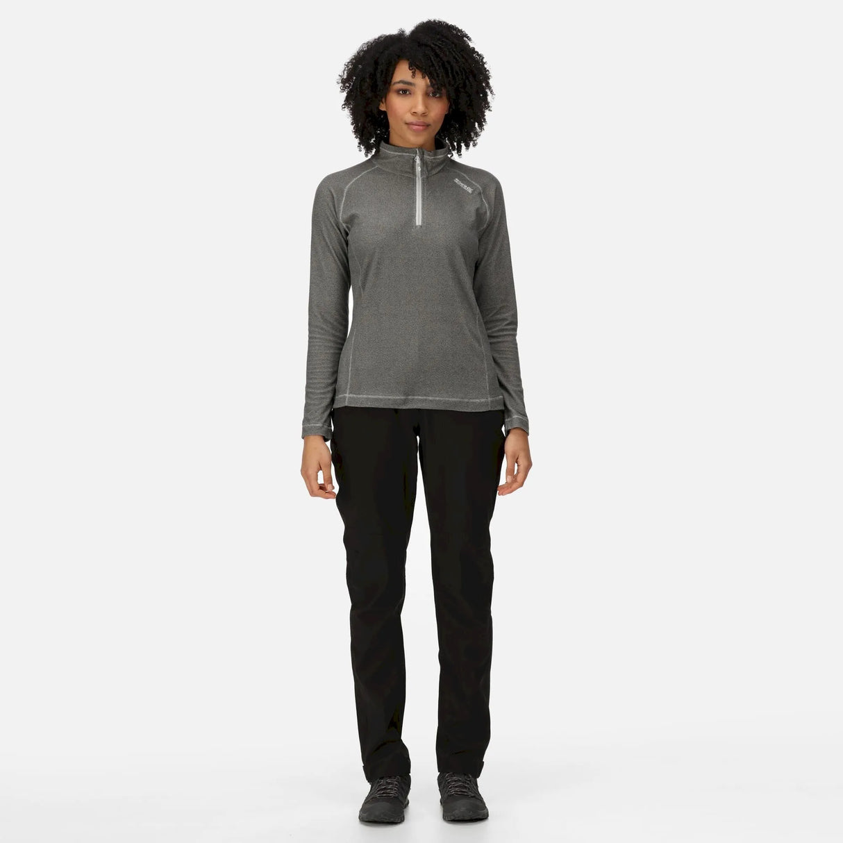 Regatta Women's Montes Lightweight Half-Zip Fleece Dark Light Steel
