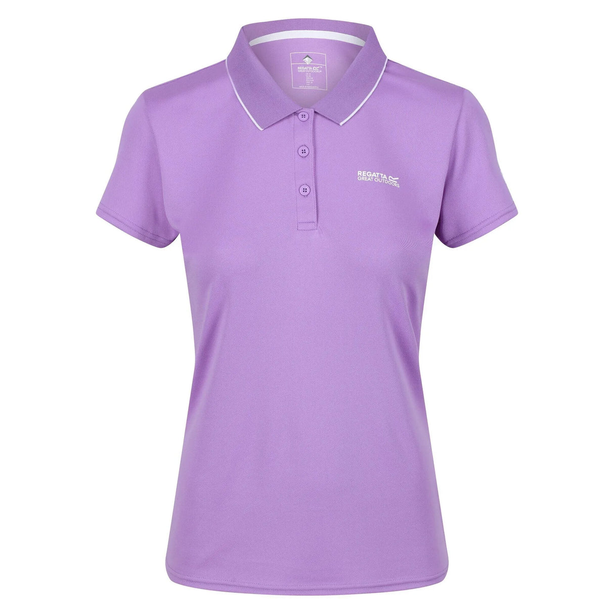 Regatta Women's Maverick V Active Polo Shirt Light Amethys