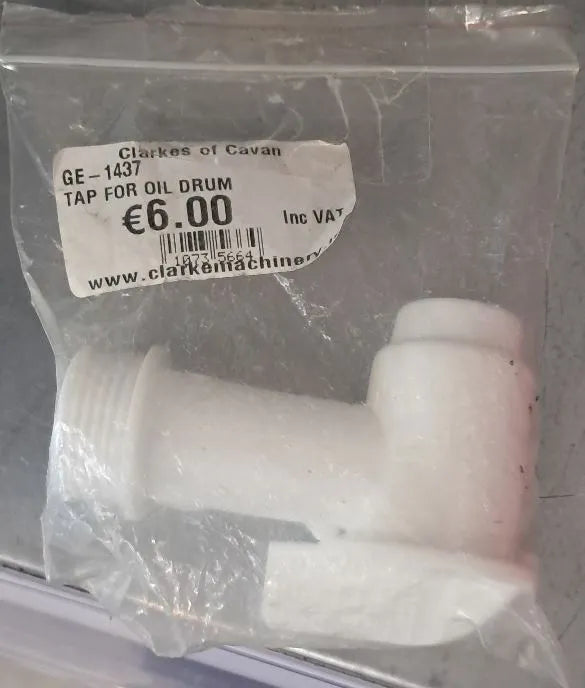 Sealey Drum Tap 3/4″ BSP - Polythene Drum Tap for 205L Drums (TP126)