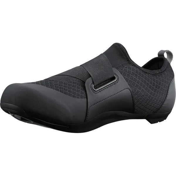Shimano IC1 (IC100) Indoor Cycling Shoes, Black, Size 47 - Breathable and Secure Fit