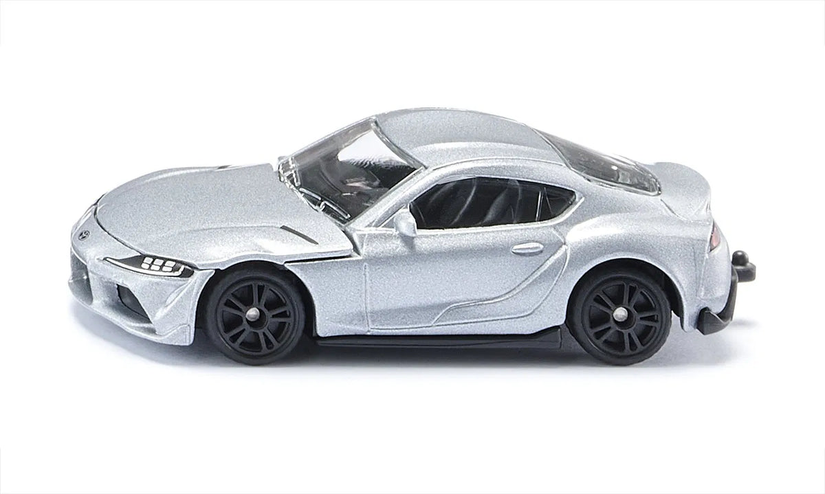 Siku 1:87 Toyota GR Supra - Diecast Sports Car with Detailed Engine and Sport Styling