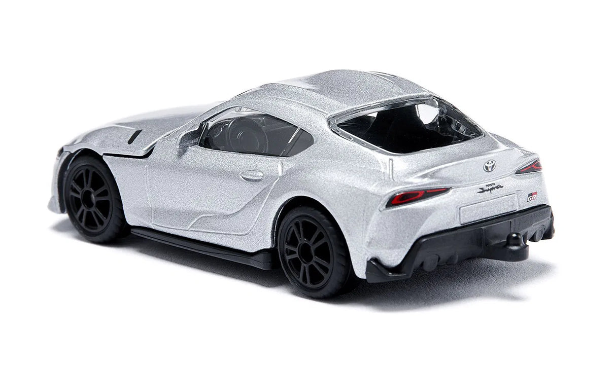 Siku 1:87 Toyota GR Supra - Diecast Sports Car with Detailed Engine and Sport Styling