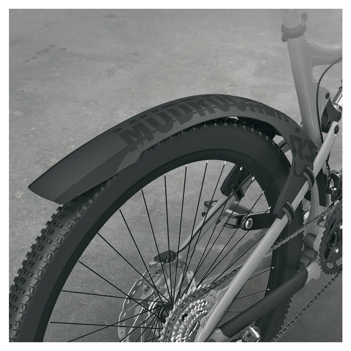 SKS Mudrocker Rear Mudguard SKMUDROKR - MTB Fender for 27.5"-29" Wheels with Extender