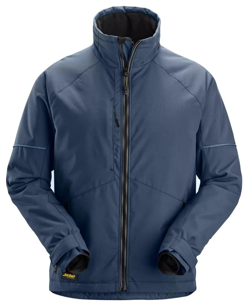 Snickers 1158 AllroundWork Navy/Black Winter Jacket Medium - Insulated & Water-Repellent Workwear