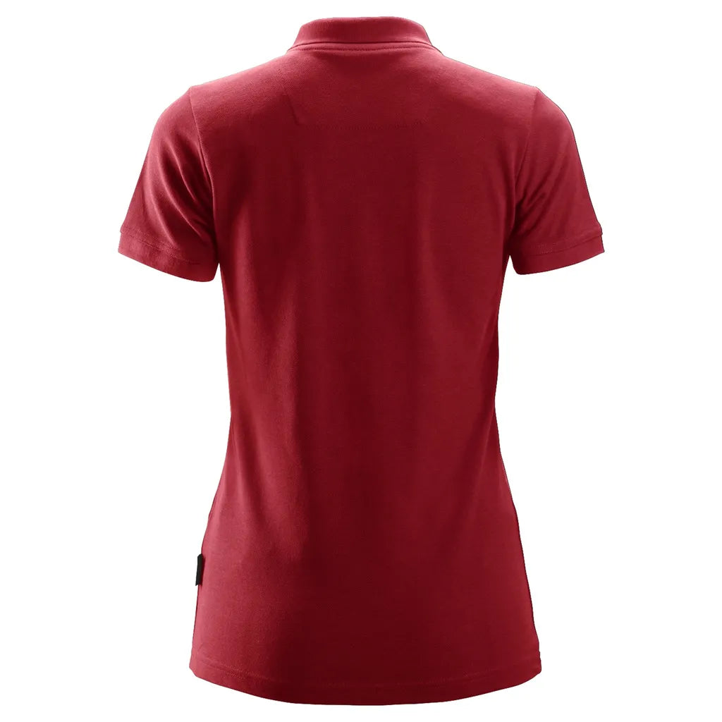 Snickers 2702 Women’s Red Polo Shirt