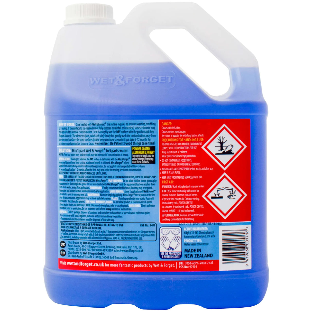 Wet & Forget 4 Litre