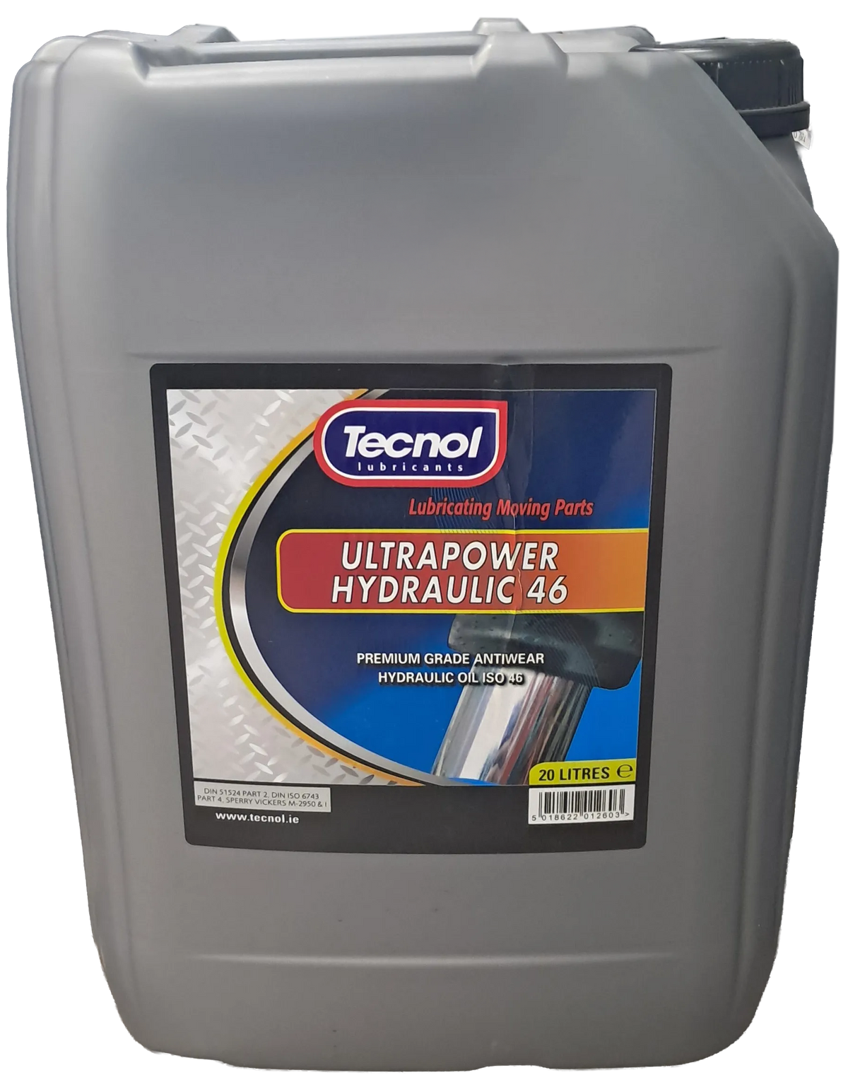 Tecnol Ultrapower Hydraulic Oil 46 20L | Heavy-Duty ISO VG 46 Hydraulic Fluid