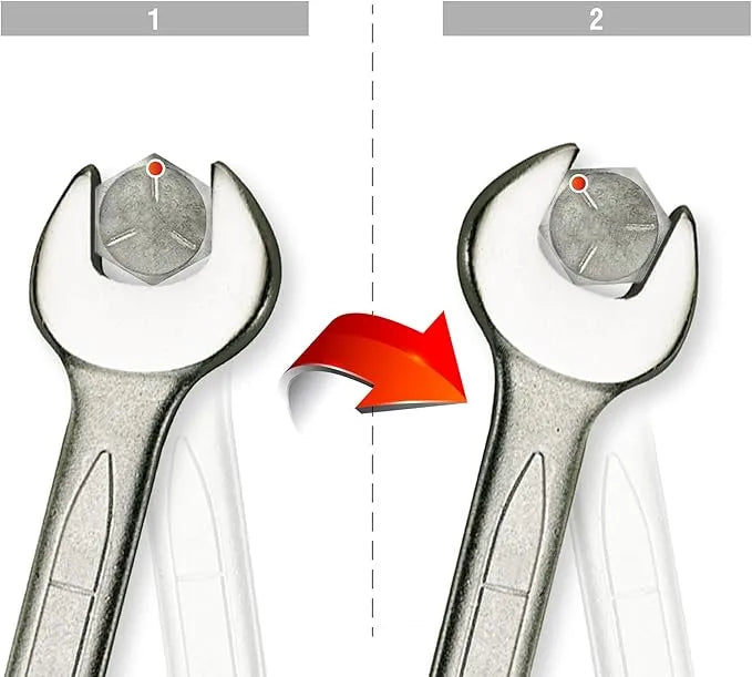 Teng Tools 600538 38 mm Combination Spanner - CrV Satin Finish