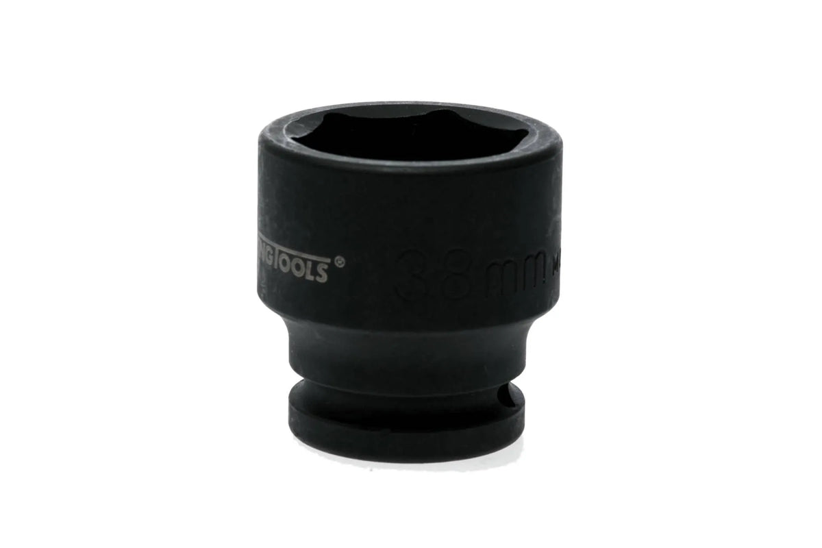 Teng Tools 940538-C 38mm 3/4" Drive 6-Point Regular Metric Impact Socket - Chrome Molybdenum