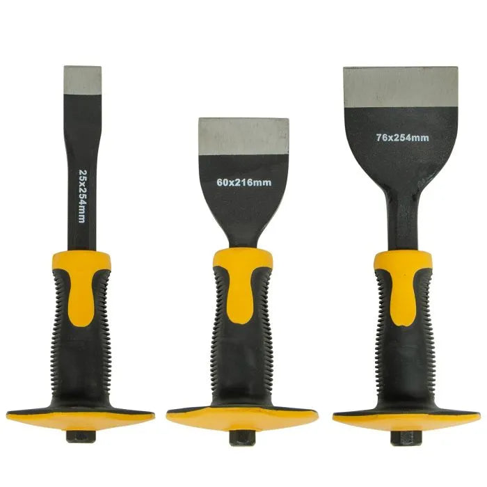 Tundra 3 Piece Chisel & Bolster Set