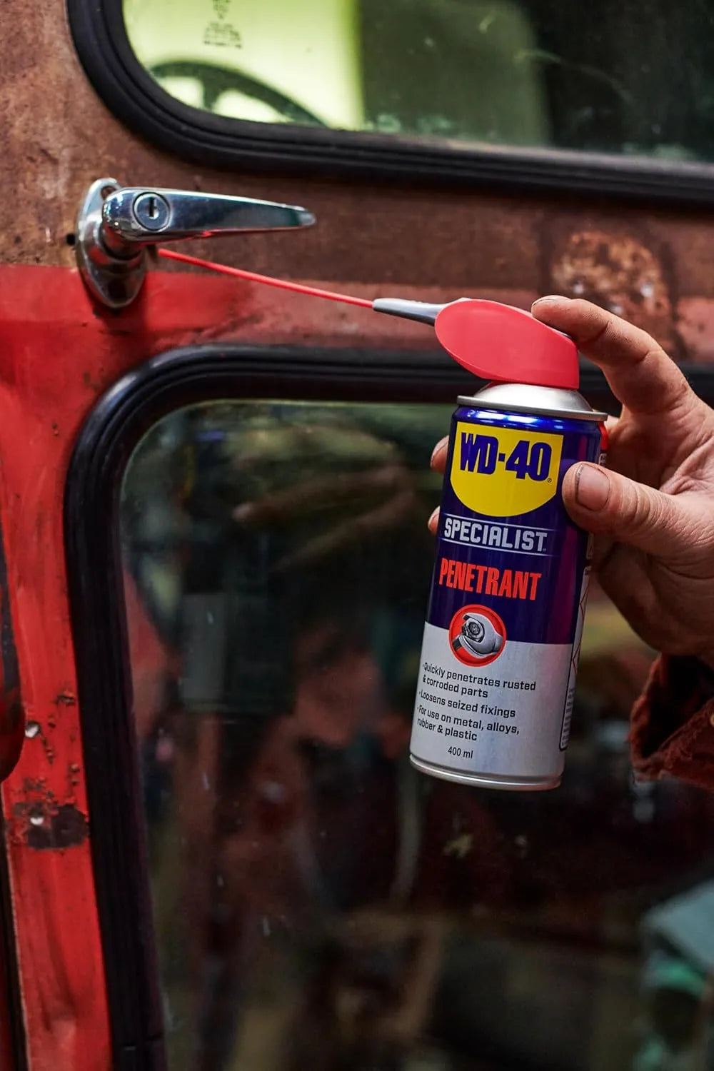 WD-40 Specialist Fast Release Penetrant Spray 400ml | Smart Straw & 360° Valve