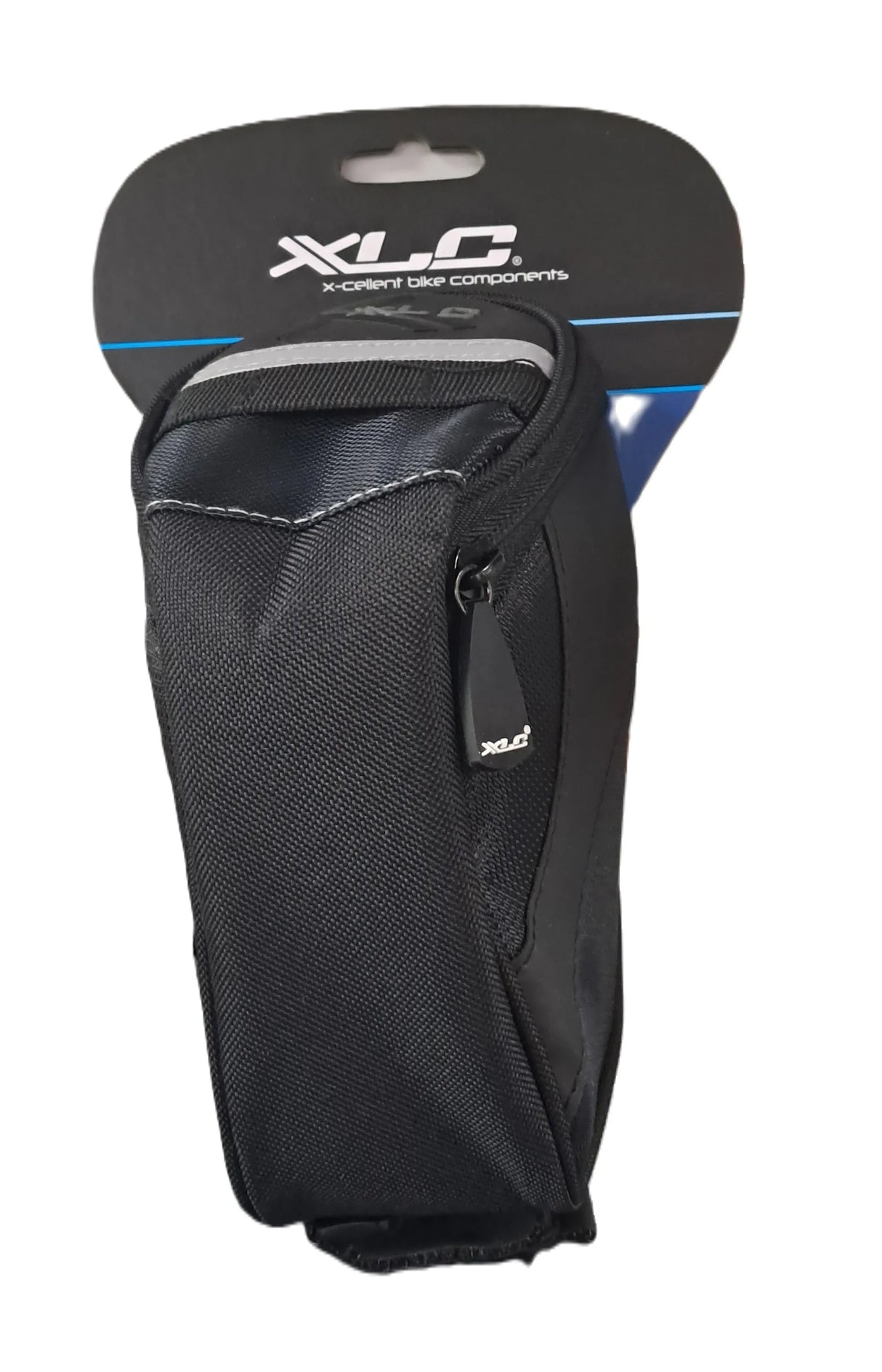 XLC Saddle Bag Large 0.8 L - Durable Saddle Mount Bag for Bikes
