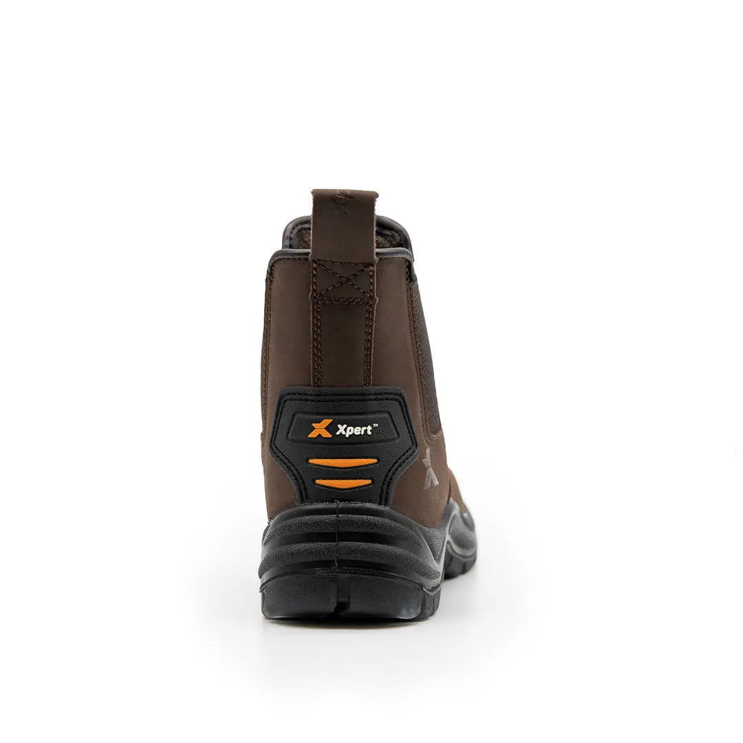 Xpert Defiant SBP Safety Dealer Boots Brown