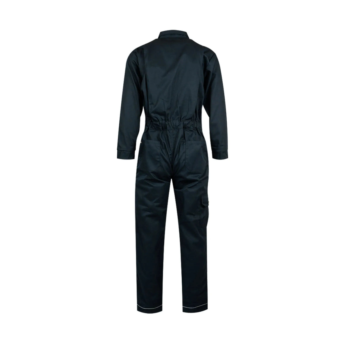 Xpert Core Zip-Front Coverall Navy - Durable 250gsm Workwear with Elasticated Cuffs and Reflective Piping