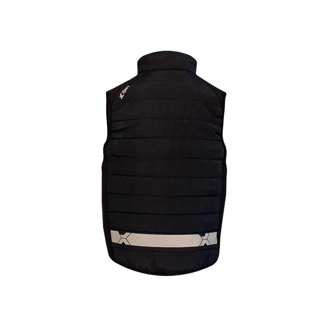Xpert Pro Rip-Stop Panelled Bodywarmer - Black/Orange