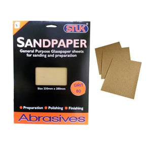 Sandpaper & Masking Tape