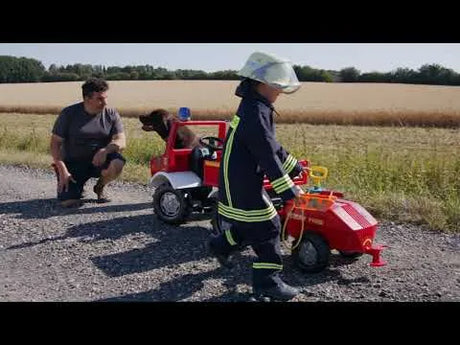Rolly Kids Unimog Fire Engine with Gears