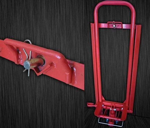 Heavy-Duty Lawnmower Lift for Ride-On Mowers - Easy Maintenance and Cleaning