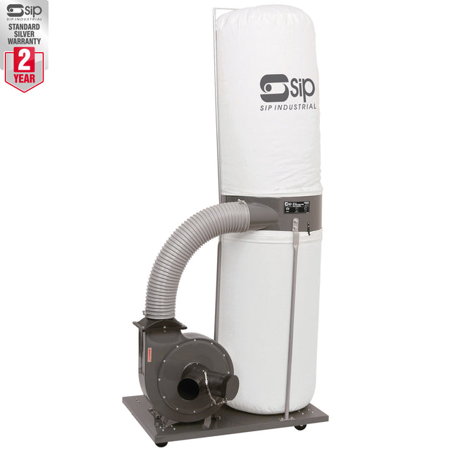 SIP 2HP Single Bag Dust Collector - 01954