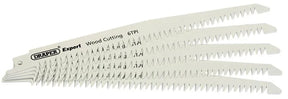 Expert 150mm 6tpi Bi-Metal Reciprocating Saw Blades for Wood Cutting - Pack of 5 Blades