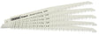 Expert 200mm 6tpi Bi-Metal Reciprocating Saw Blades for Wood Cutting - Pack of 5 Blades