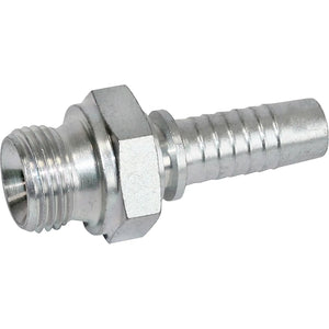 BSP Male Parallel 60 Degree Cone Fitting - 3/8" Hose x 1/4" BSP Zinc Passivated