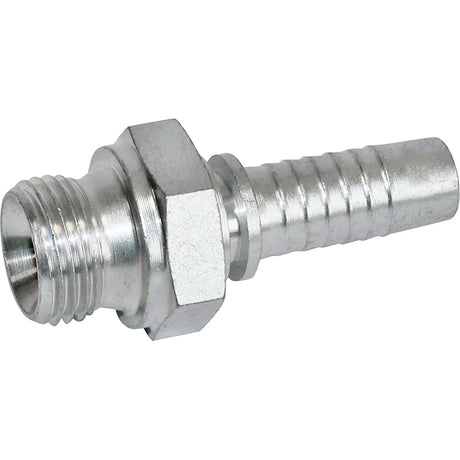 BSP Male Parallel 60 Degree Cone Fitting - 3/8" Hose x 1/4" BSP Zinc Passivated