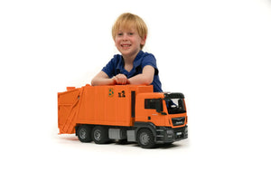 Bruder MAN TGS Garbage Truck Toy | Realistic Waste Management Play Vehicle