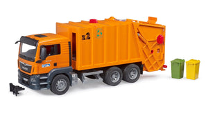 Bruder MAN TGS Garbage Truck Toy | Realistic Waste Management Play Vehicle